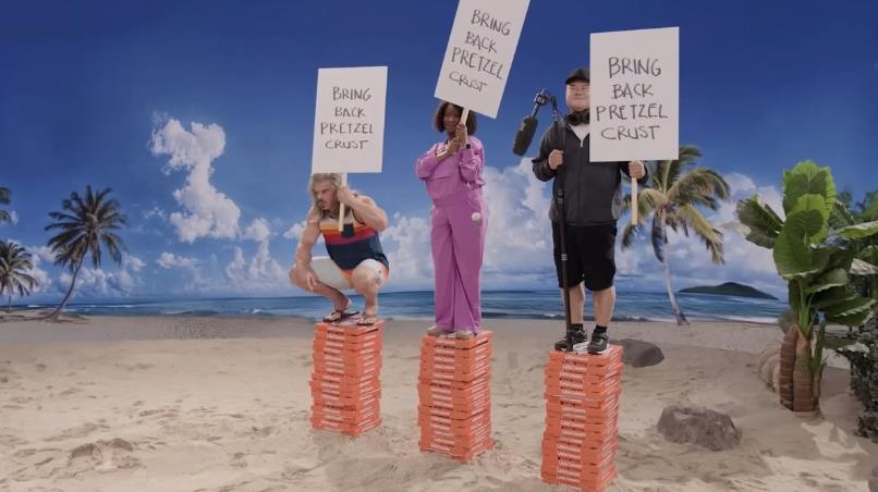 Behind the Scenes of Little Caesars’ ‘Pretzel Crust Island’